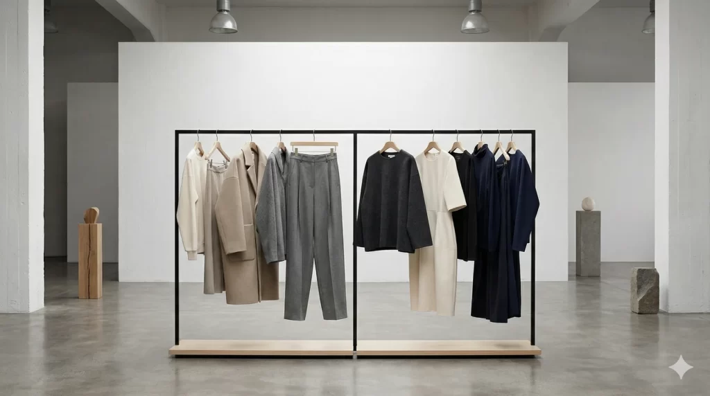COS kleding kwaliteit review met minimalistisch ontwerp en neutrale kleuren, laat basics en stijlvolle stukken zien