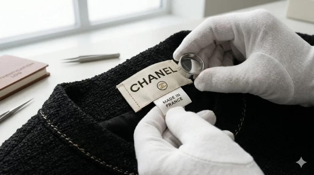 Gids met tips om echte designer kleding te herkennen: controleer materiaal, stikwerk, labels en verkooppunten