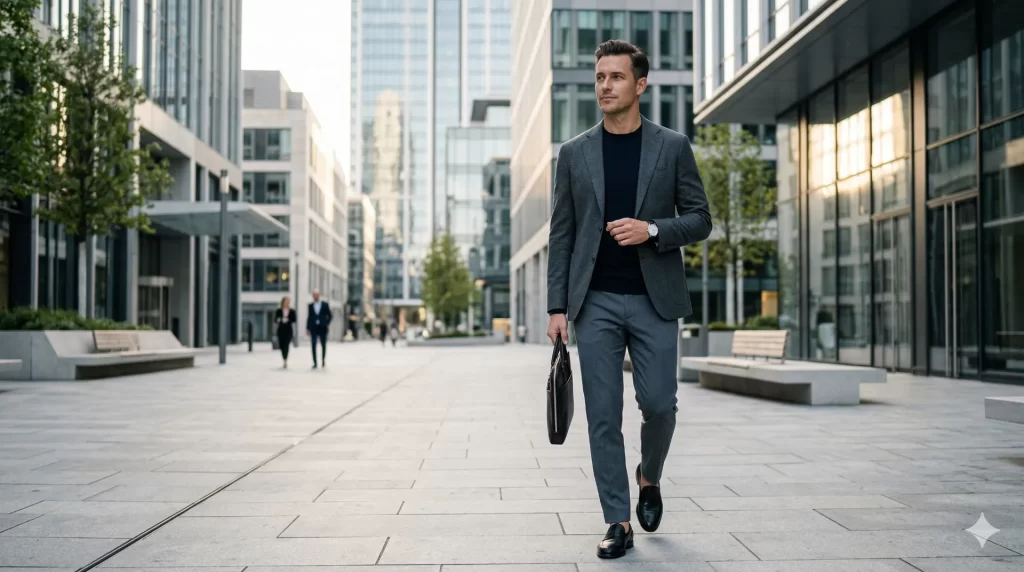 Collectie luxe herenkleding merken betaalbaar: stijlvolle overhemden, broeken en blazers van betere kwaliteit