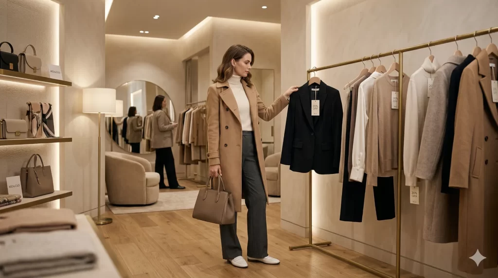 Luxe kleding kopen met korting door slimme timing en selectie van de beste webshops en outlets